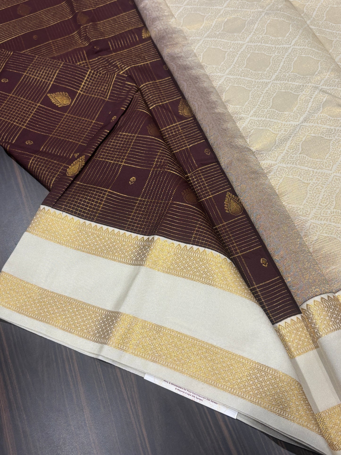 Semi Kanchipuram silk
