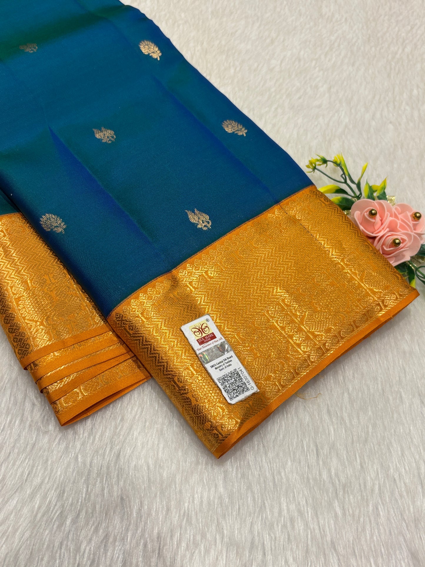 Pure Kanchipuram silk