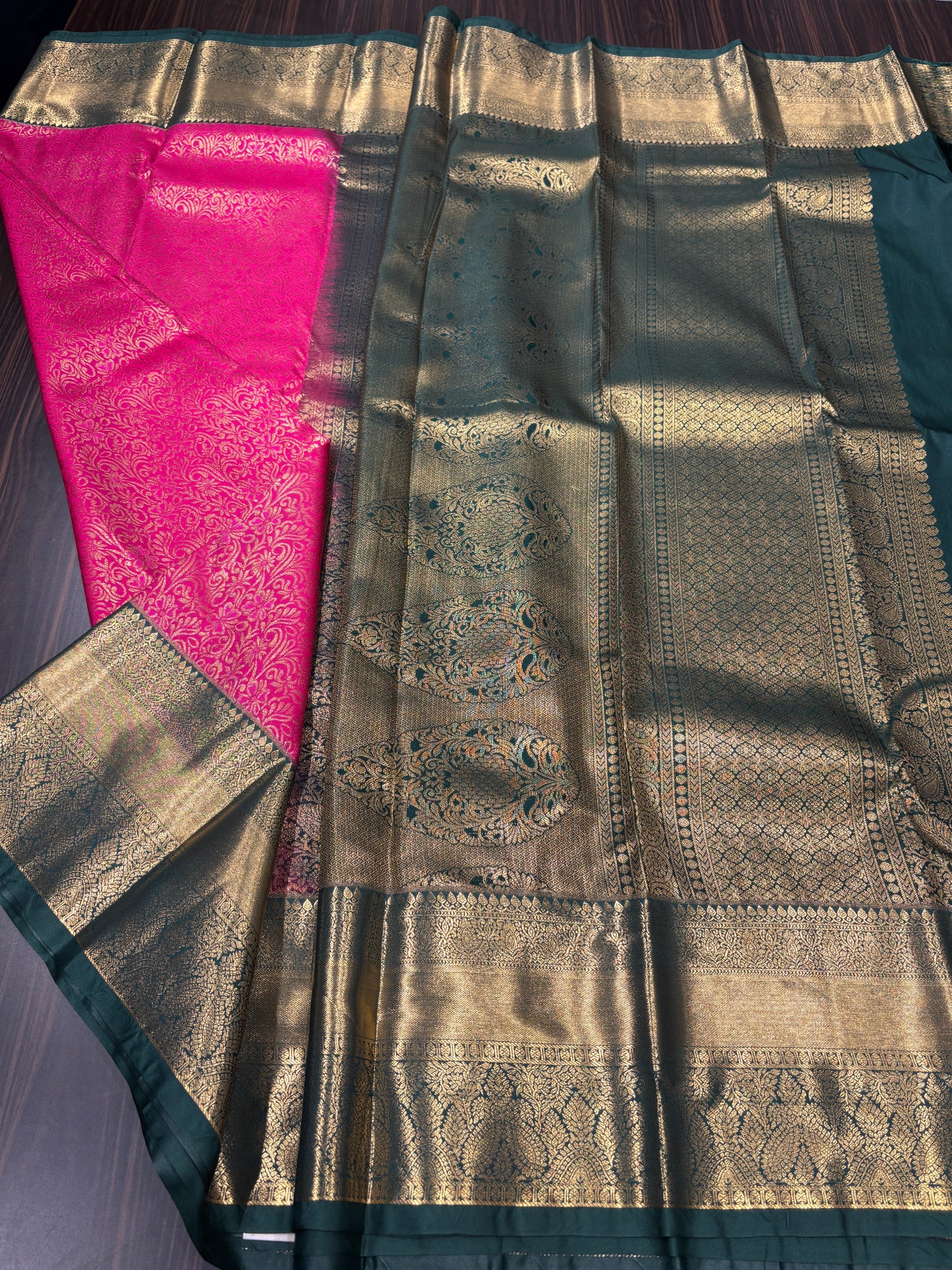 Semi Kanchipuram silk