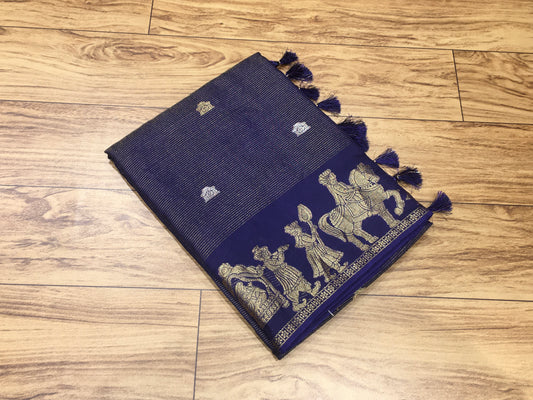 Moonga Crape Saree