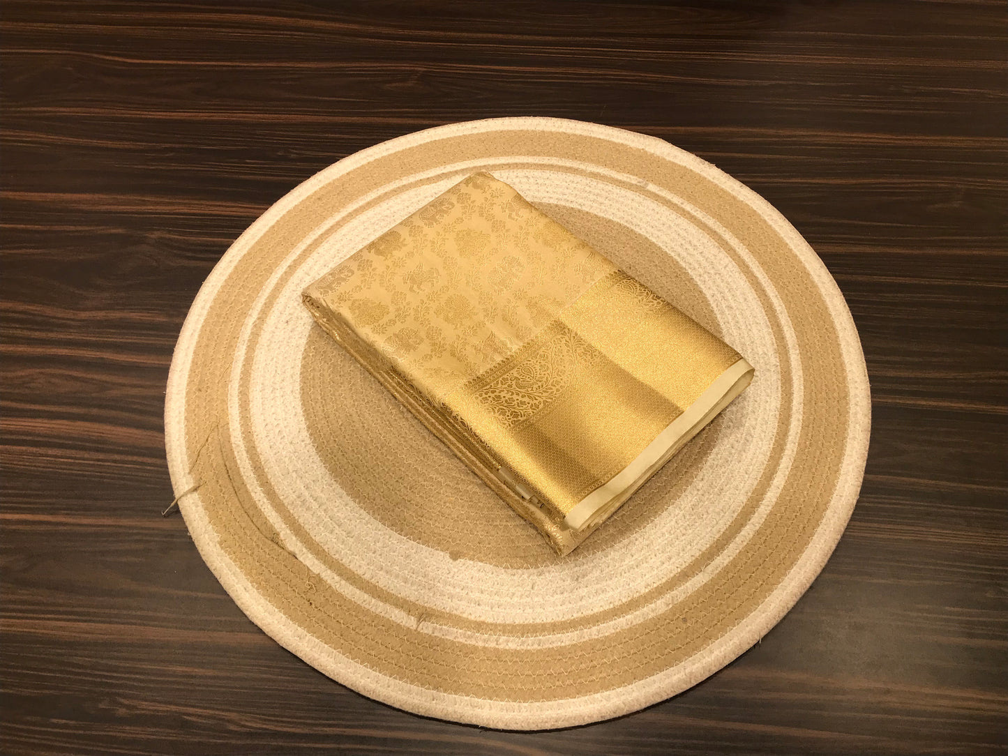 Semi Kanchipuram silk