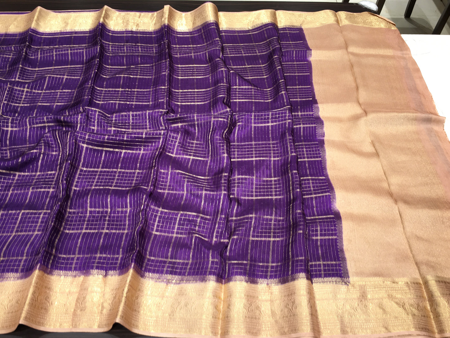 Semi Mysore Crape Silk