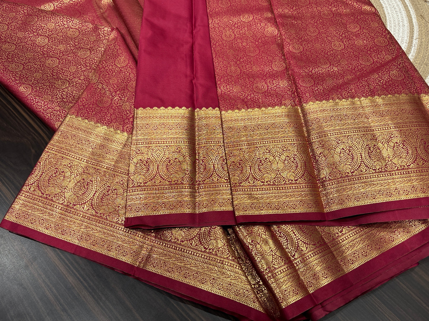 Semi Kanchipuram silk