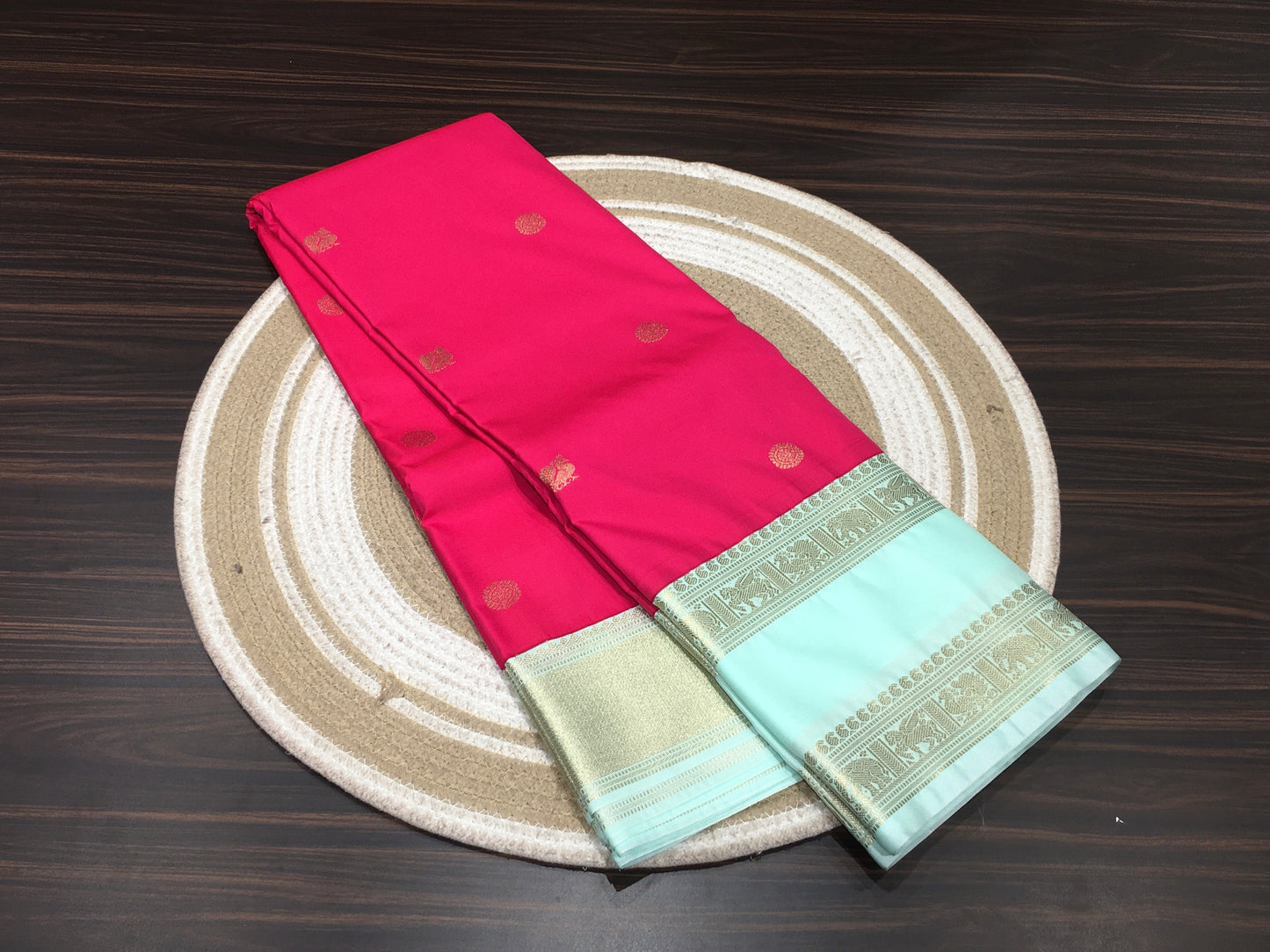 Semi Kanchipuram silk