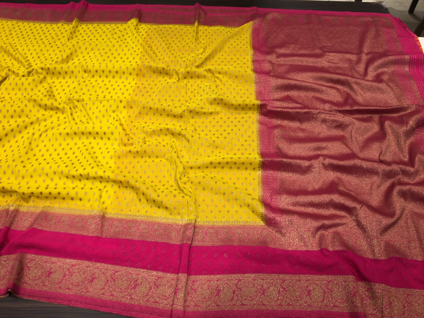 Chiffon georgette saree