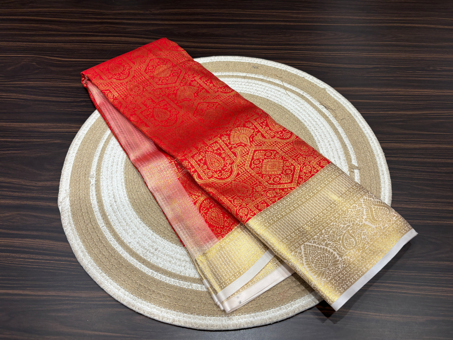 Semi Kanchipuram silk