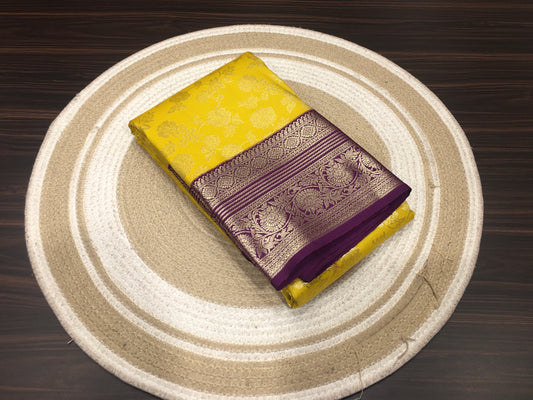 Semi Kanchipuram silk