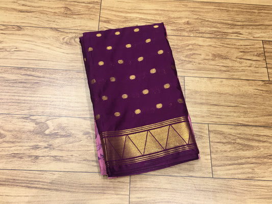 Semi Mysore Crape Silk