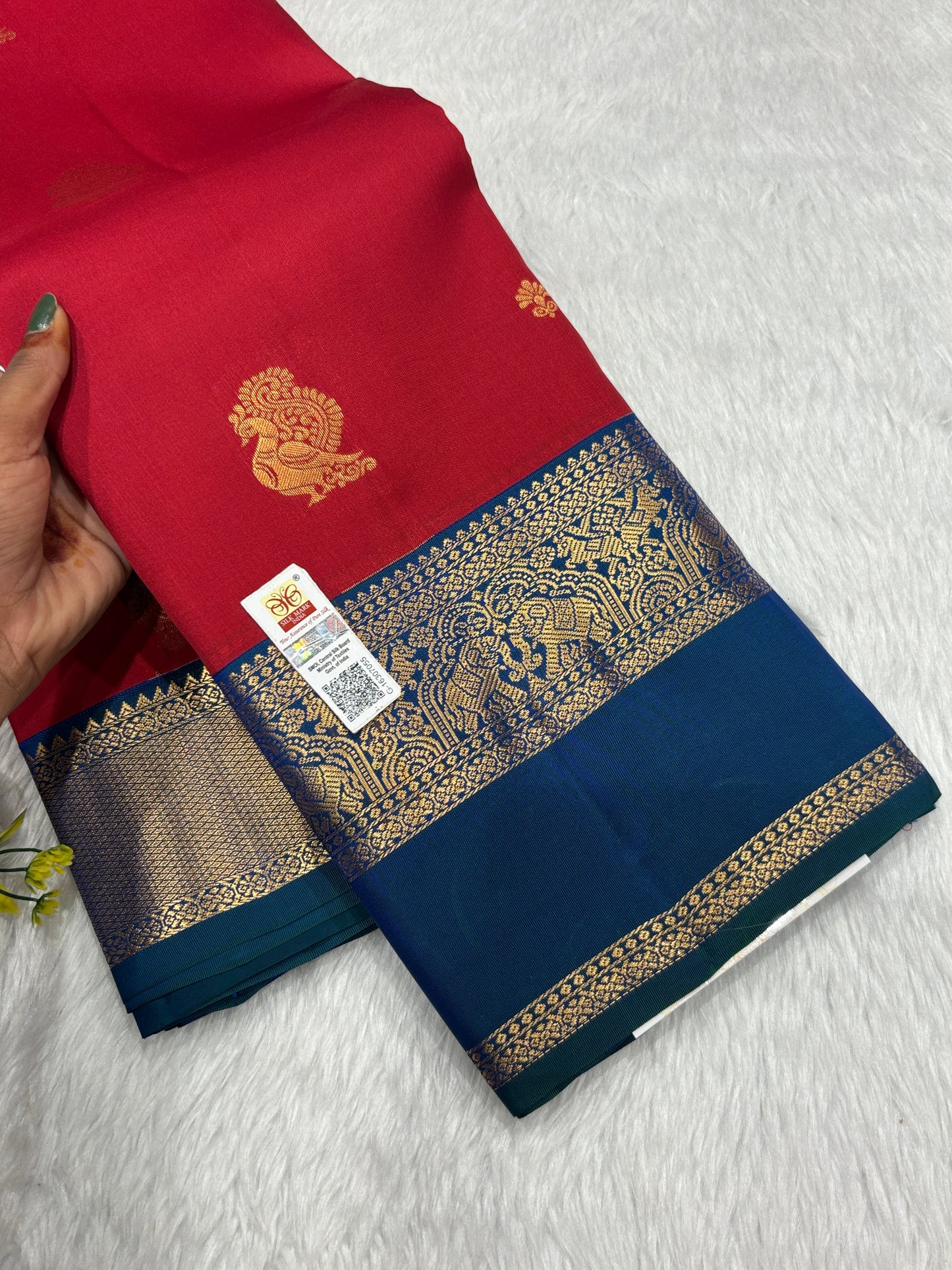 Pure Kanchipuram silk