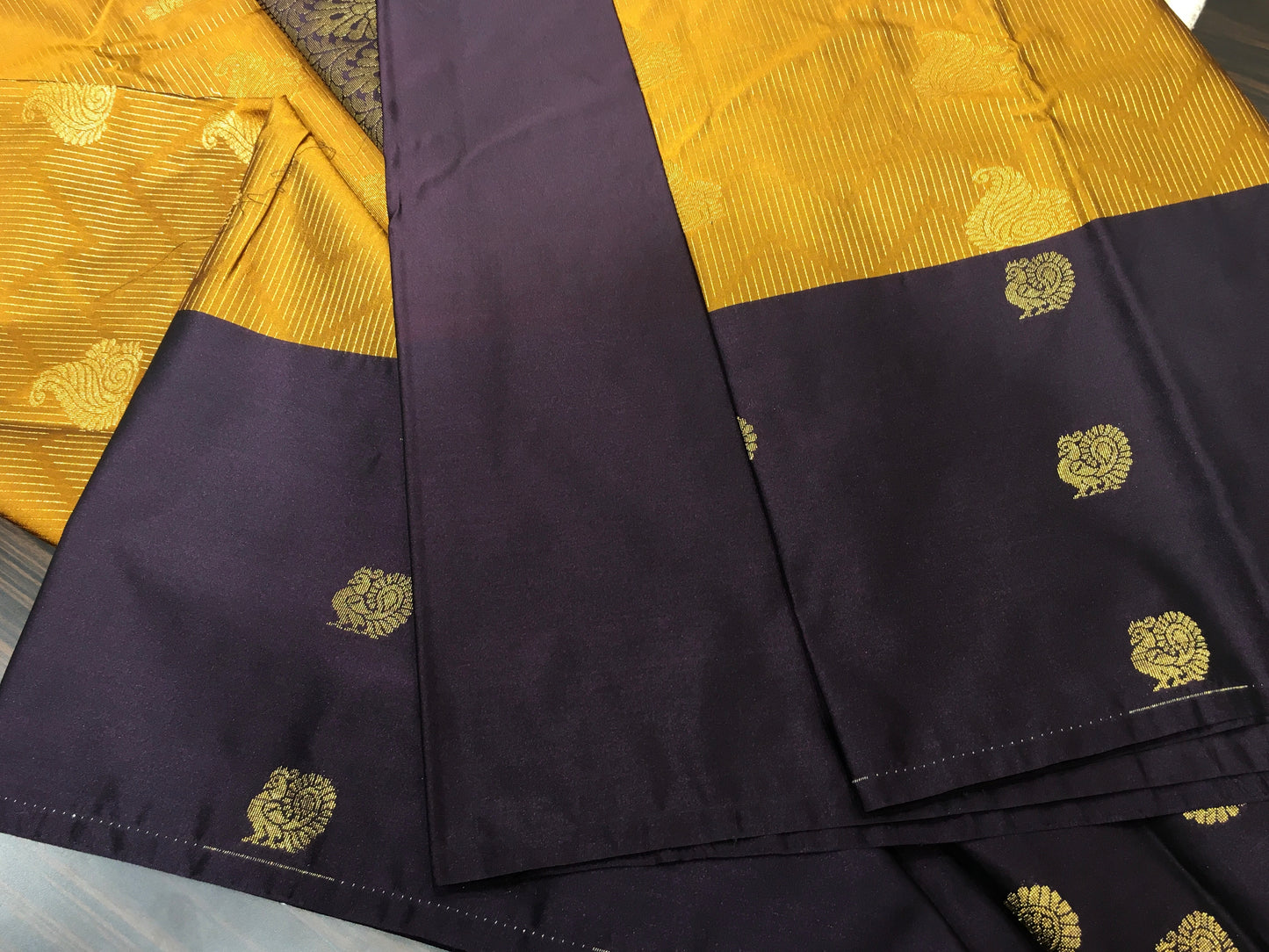 Semi Kanchipuram silk