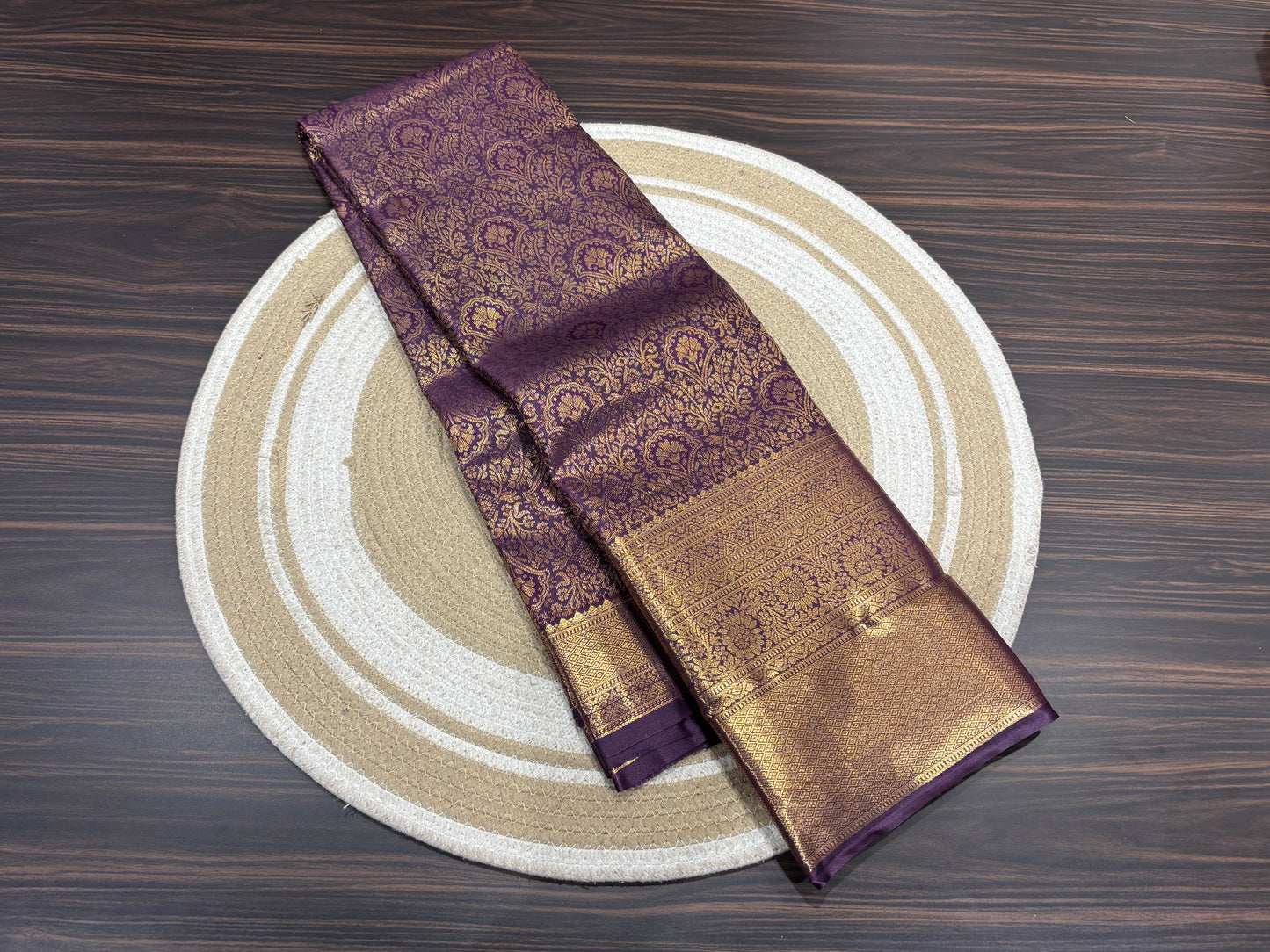 Semi Kanchipuram silk