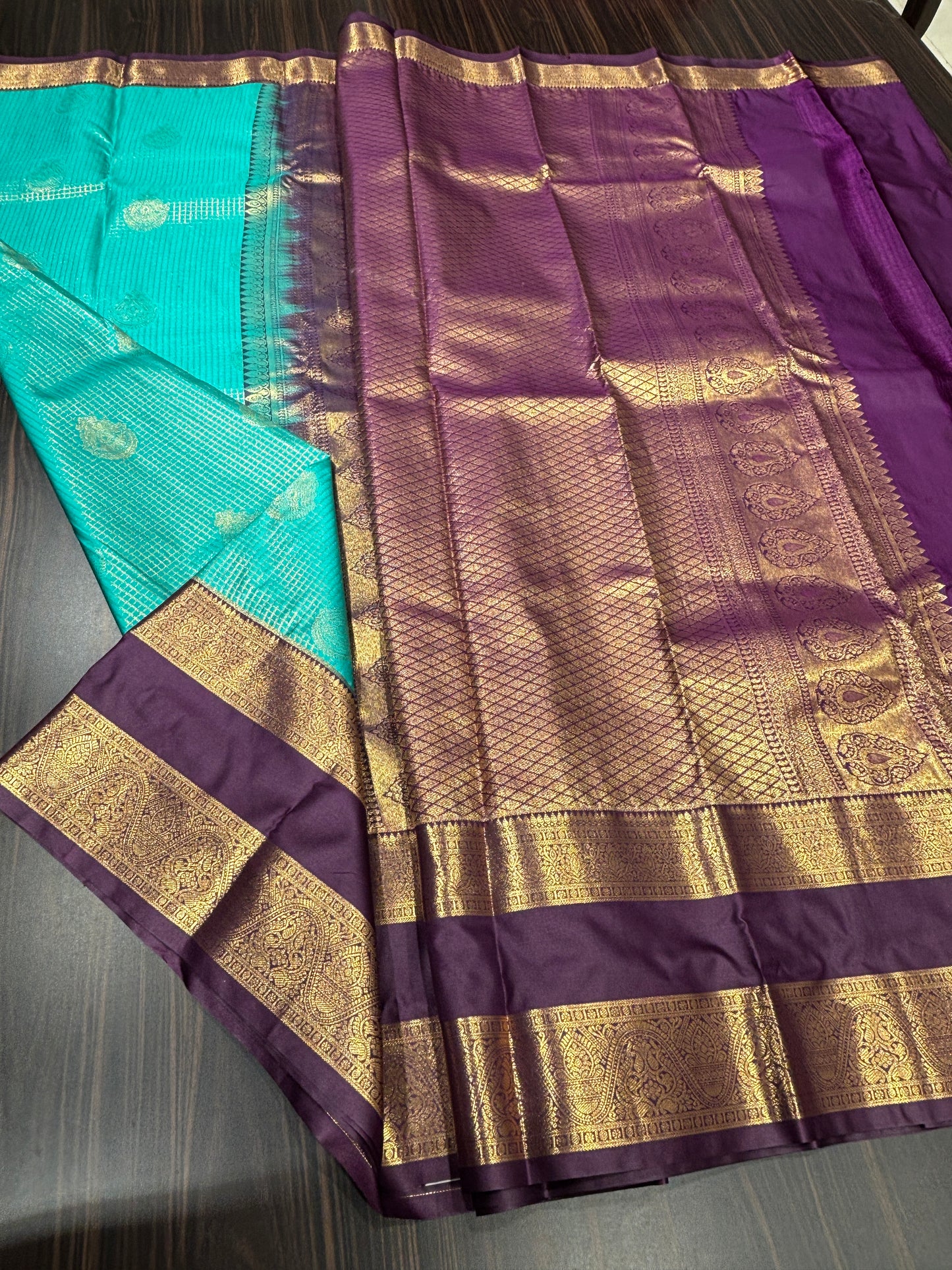 Semi Kanchipuram silk