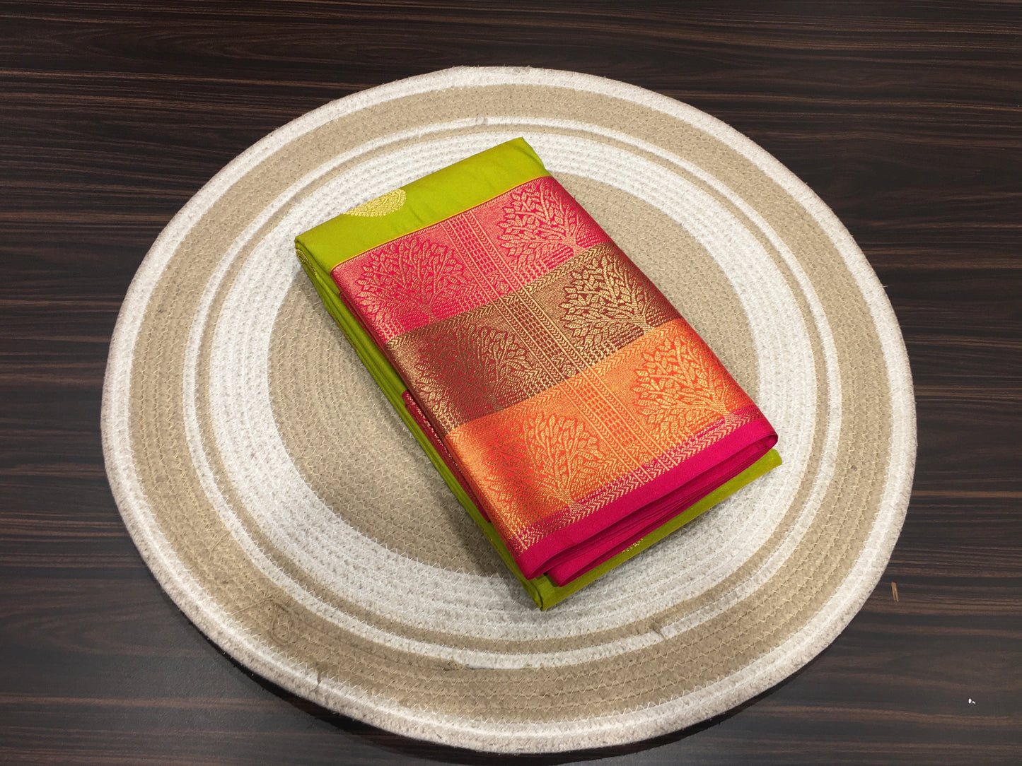Semi Kanchipuram silk
