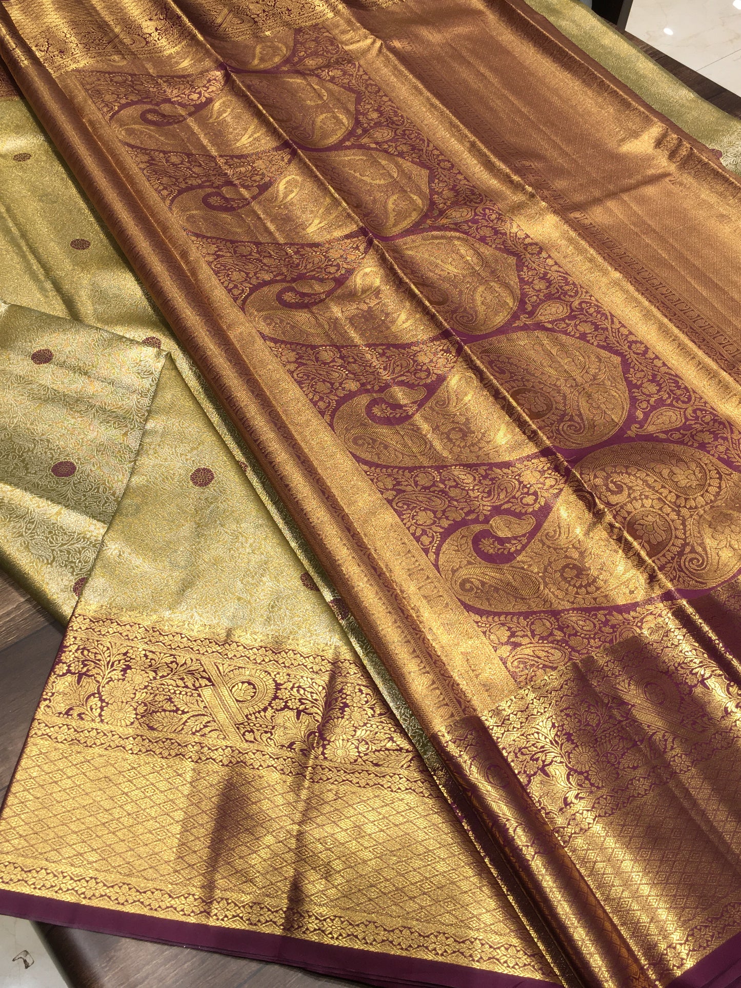 Semi Kanchipuram Tissue