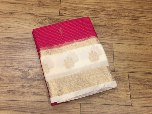Semi Mysore Crape Silk