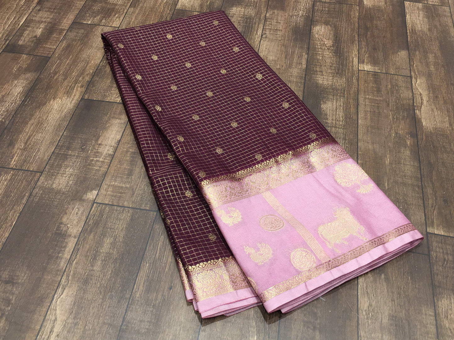 Semi Mysore crape