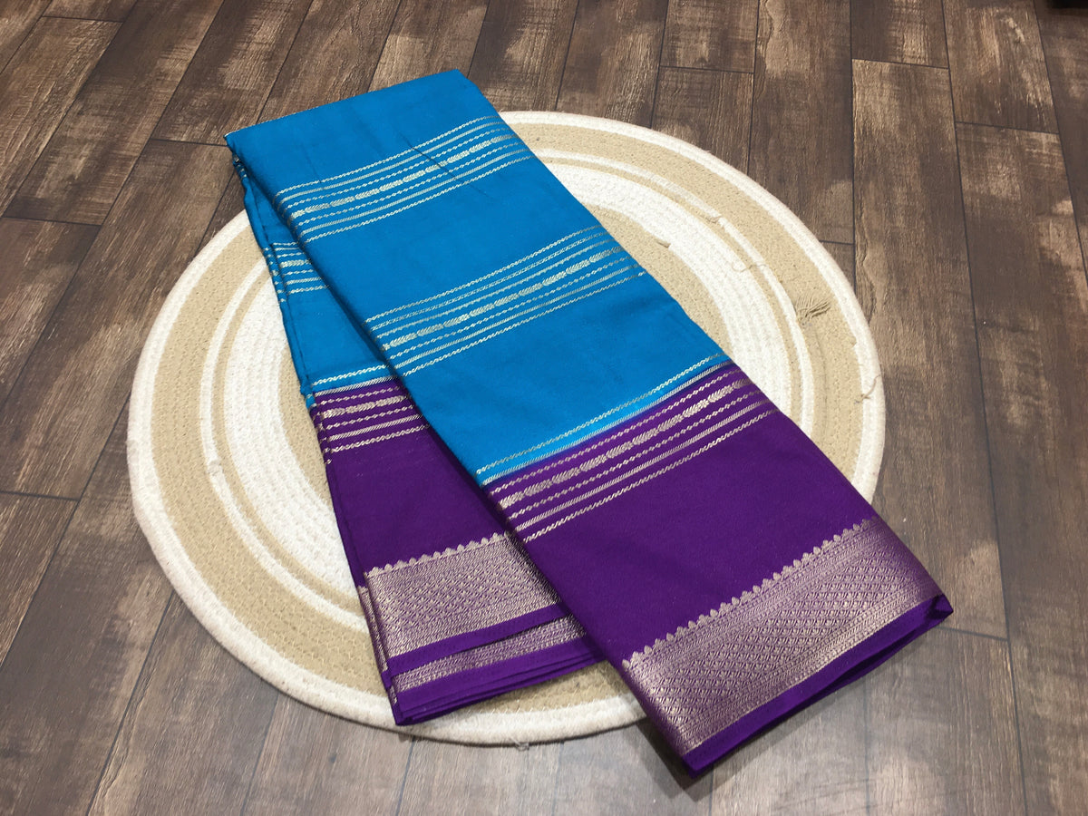 Semi Mysore Crape Silk