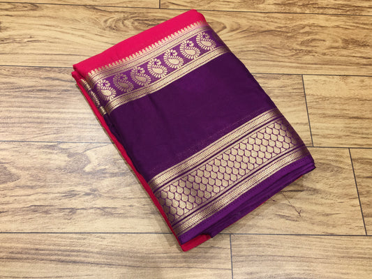Semi Mysore Crape Silk