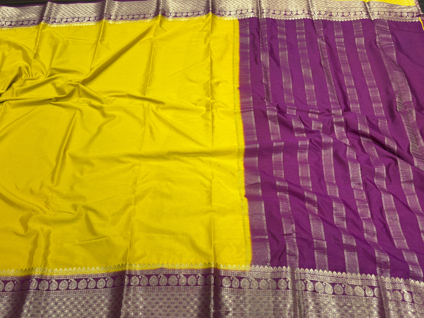 Semi Mysore crape