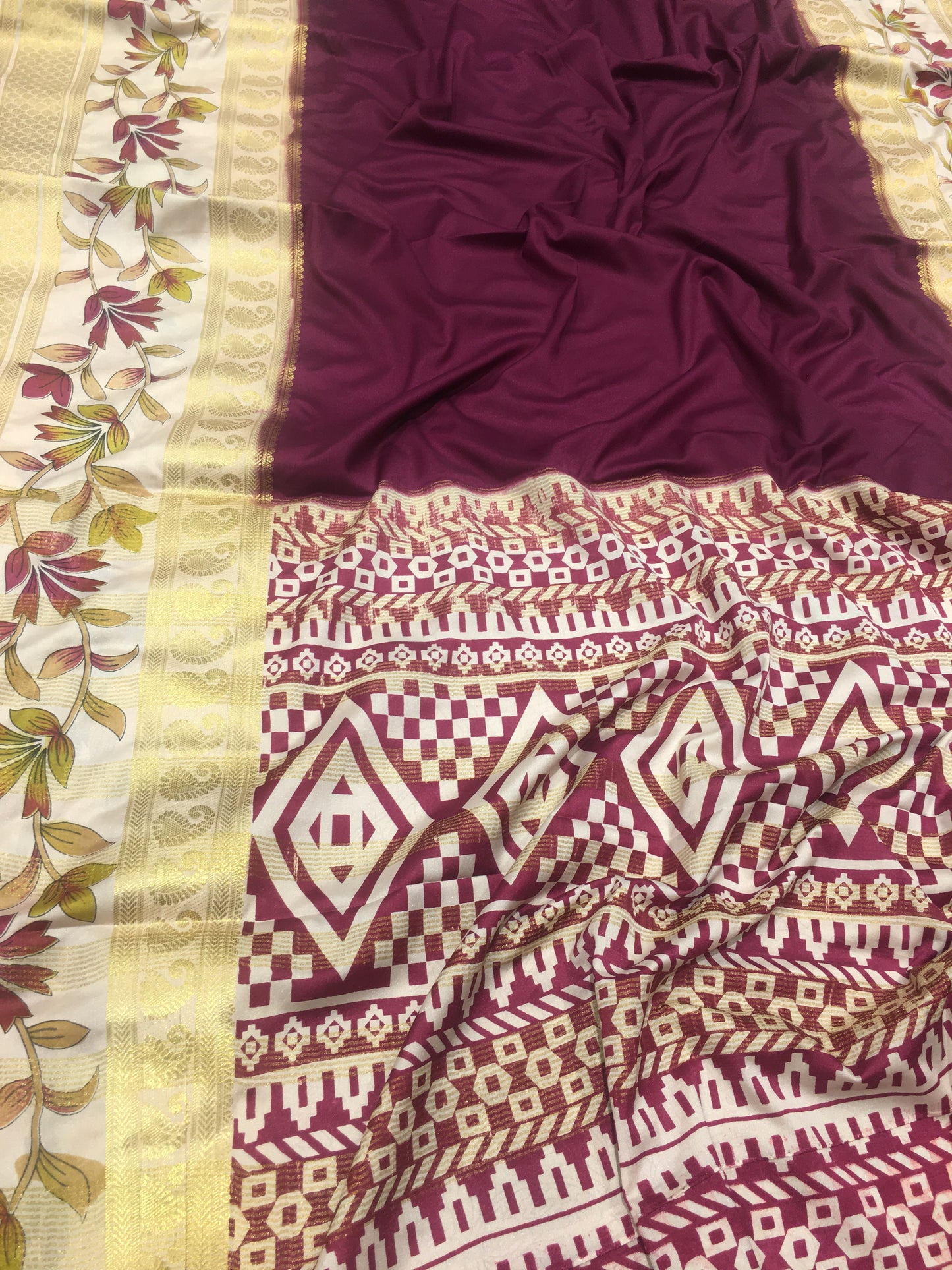 Semi Mysore Crape
