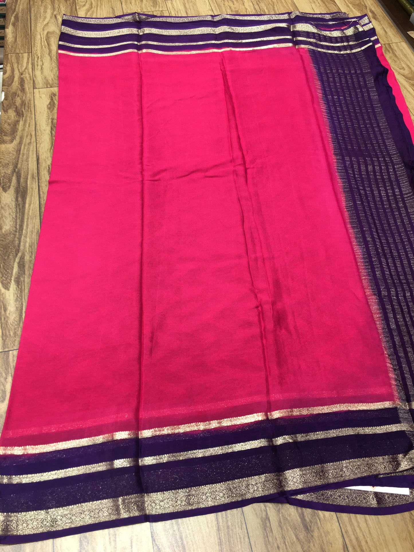 Semi Mysore Crape Silk