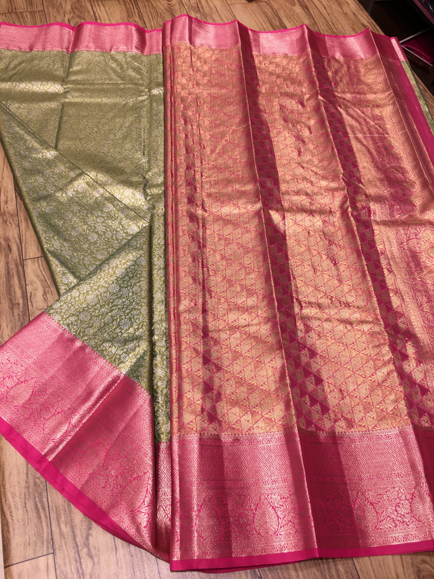 Semi Kanchipuram tissue