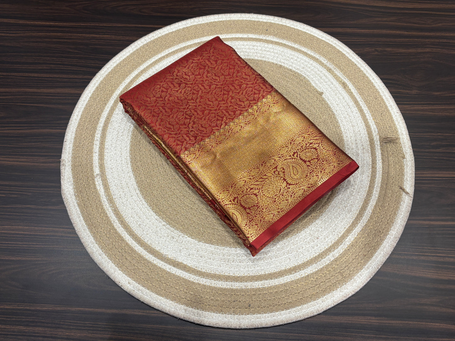 Semi Kanchipuram silk
