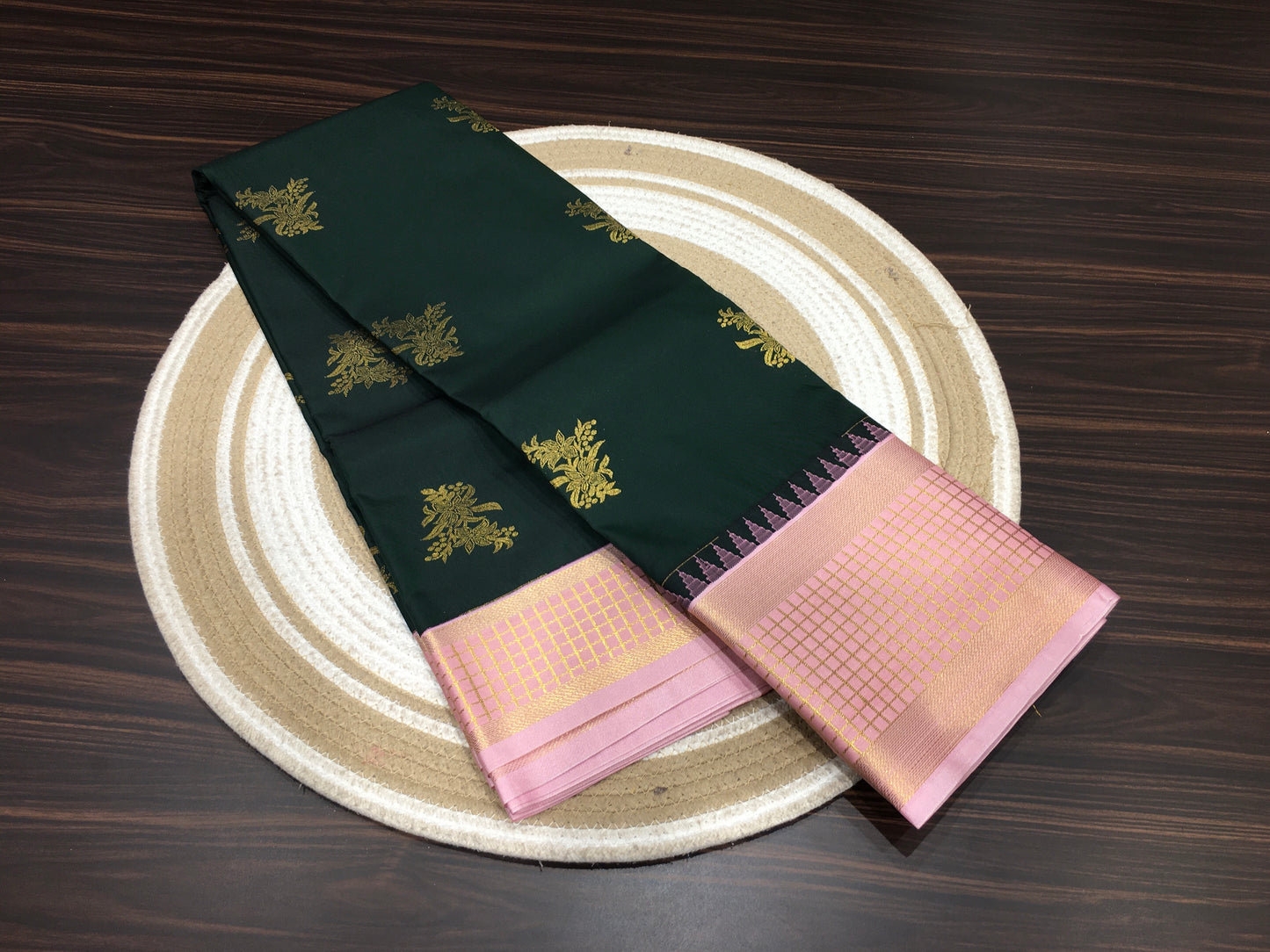 Semi Kanchipuram silk