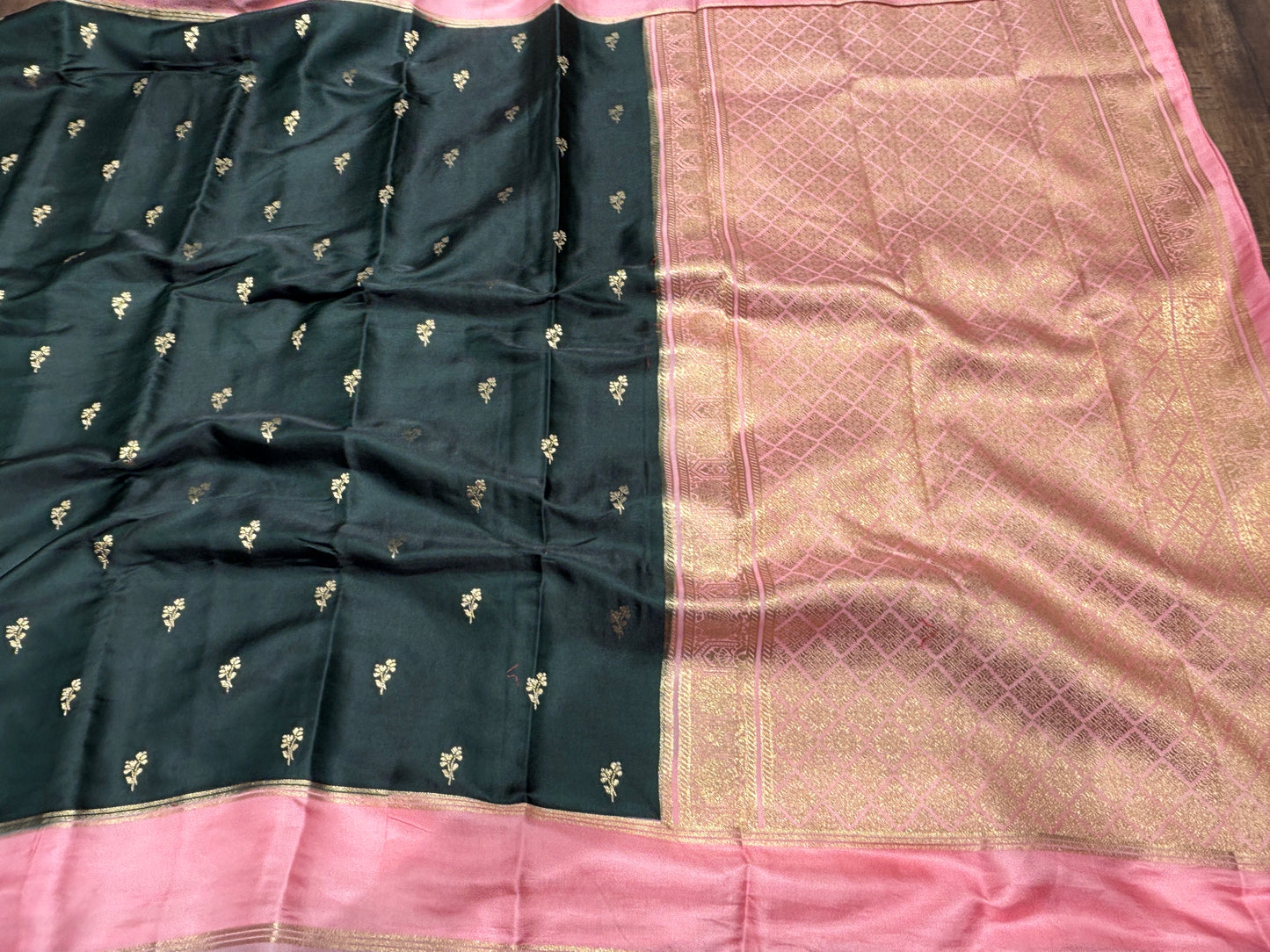 Soft crape saree