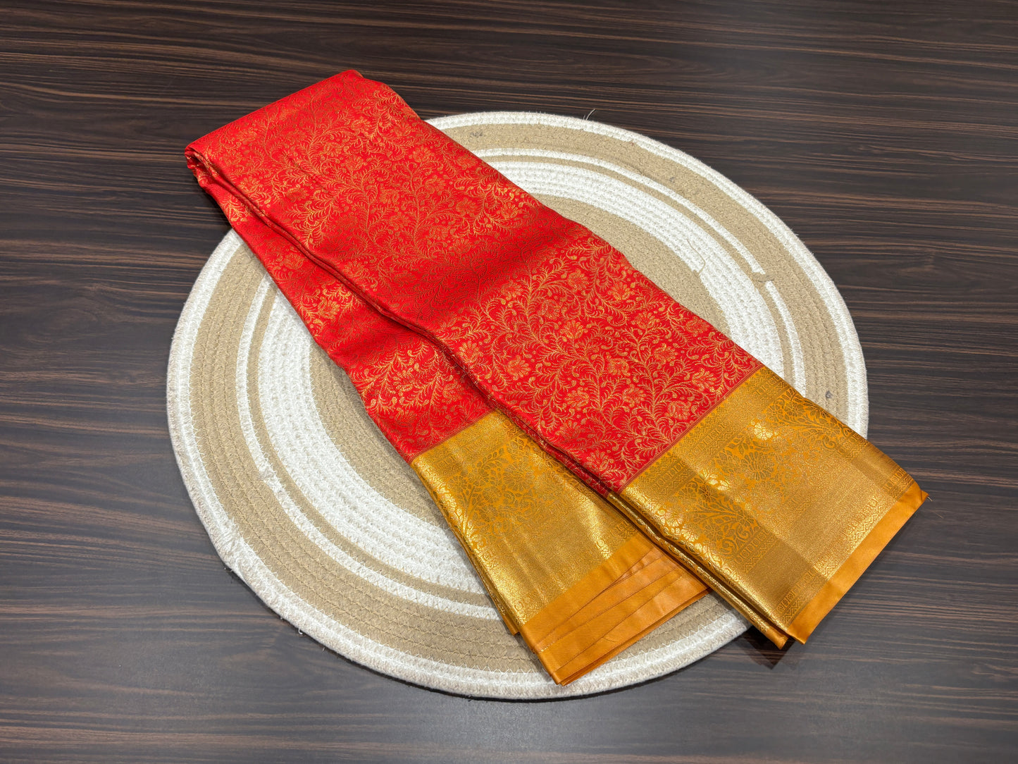 Semi Kanchipuram silk