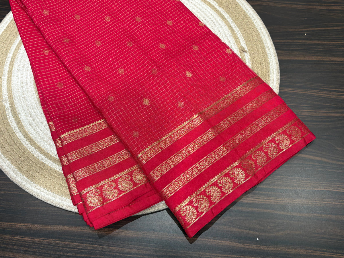 Semi Mysore crape