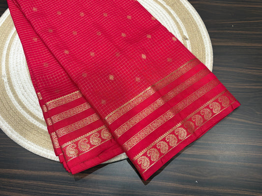 Semi Mysore crape