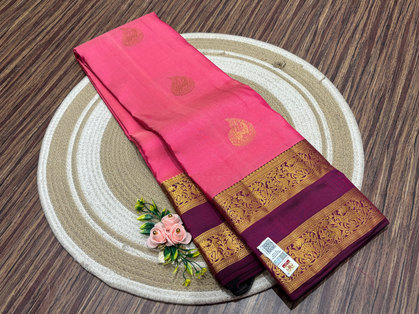 Pure Kanchipuram silk