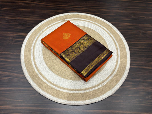 Semi Kanchipuram silk