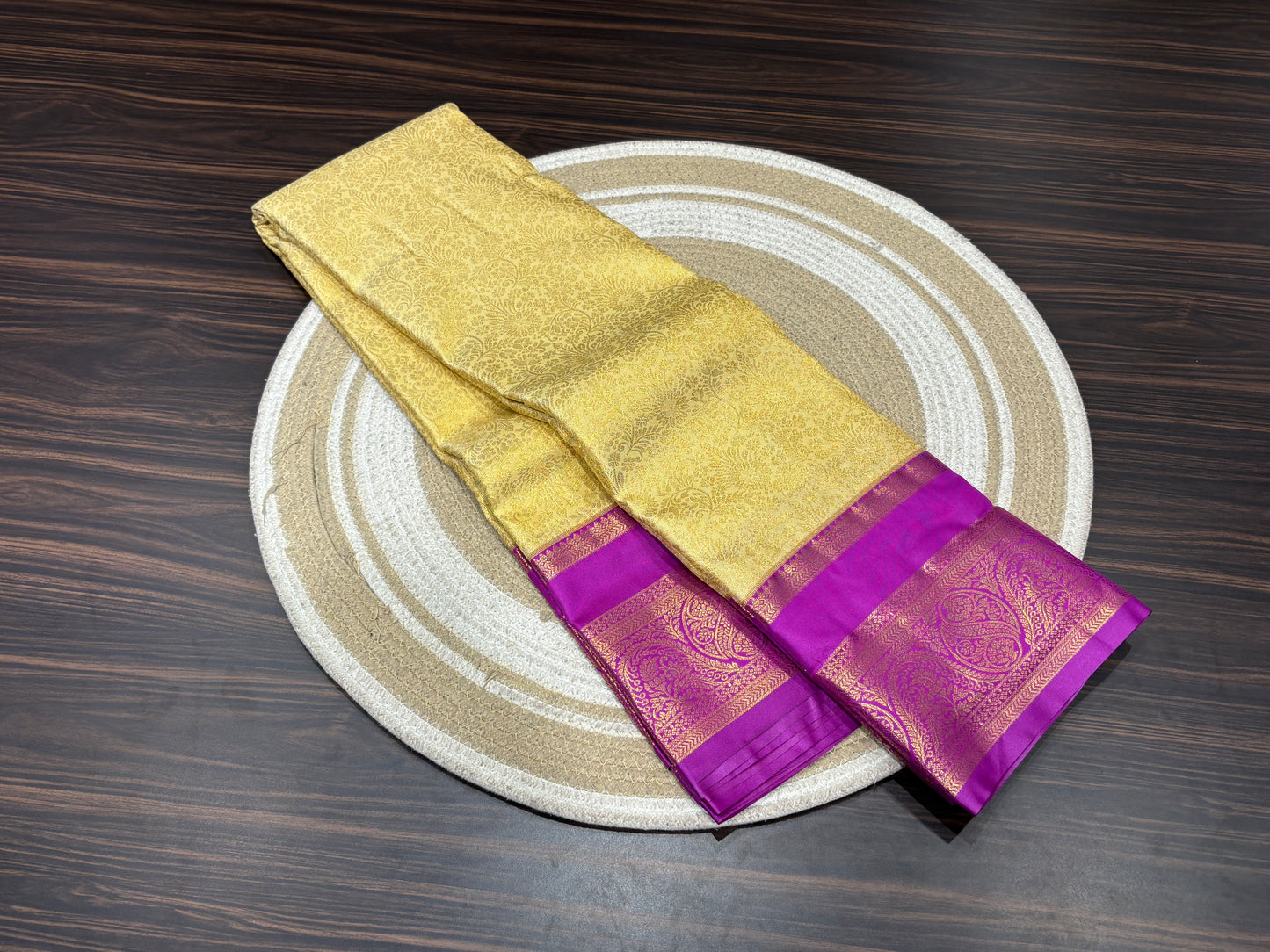 Semi Kanchipuram silk