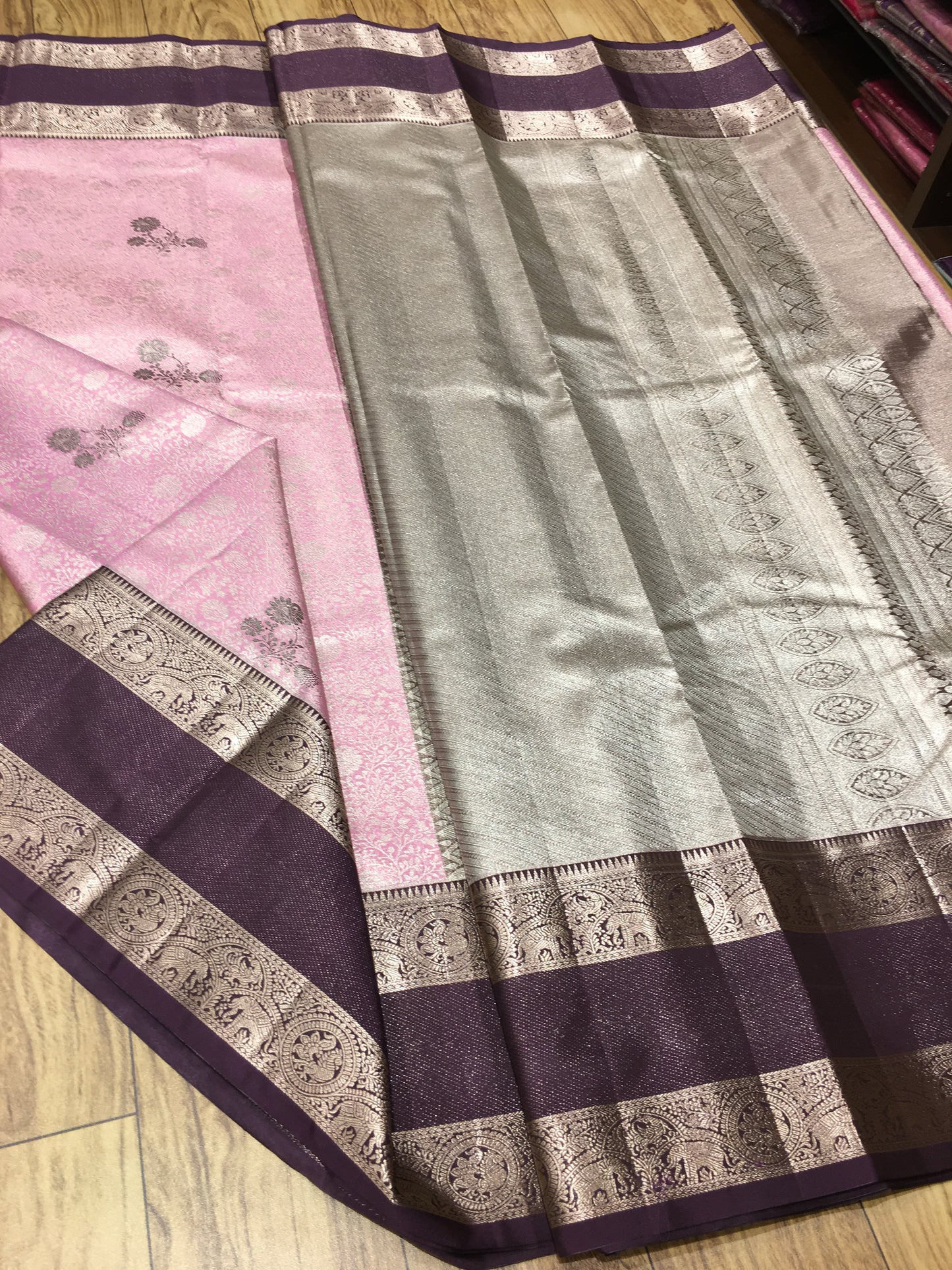 Semi Kanchipuram tissue