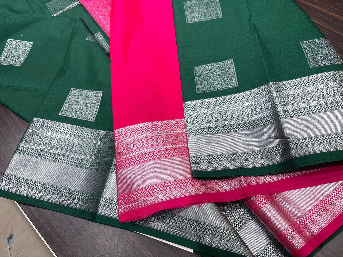 Semi Kanchipuram silk