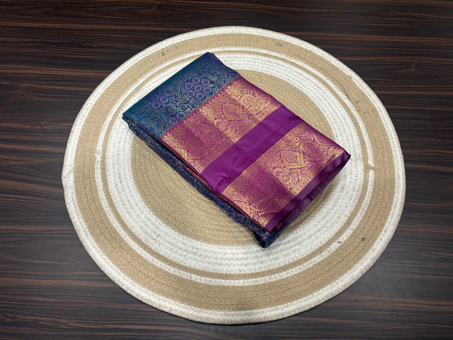 Semi Kanchipuram silk