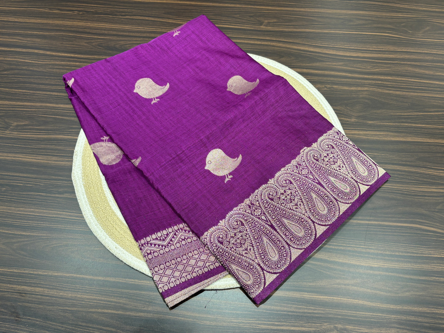 Soft tussar saree