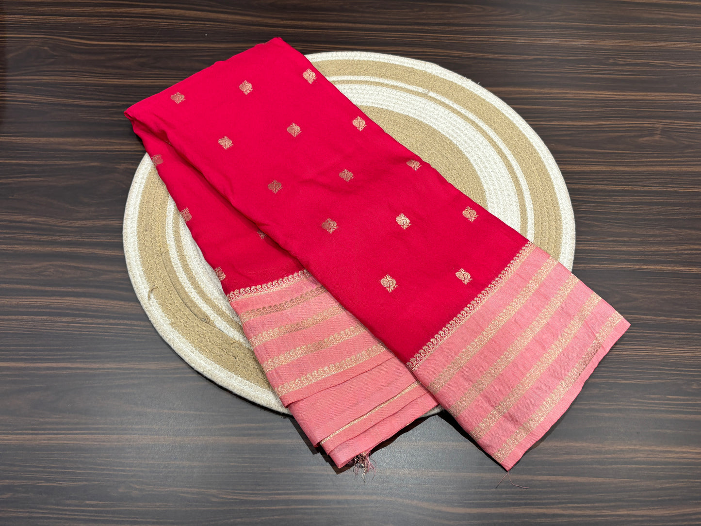 Soft crape saree