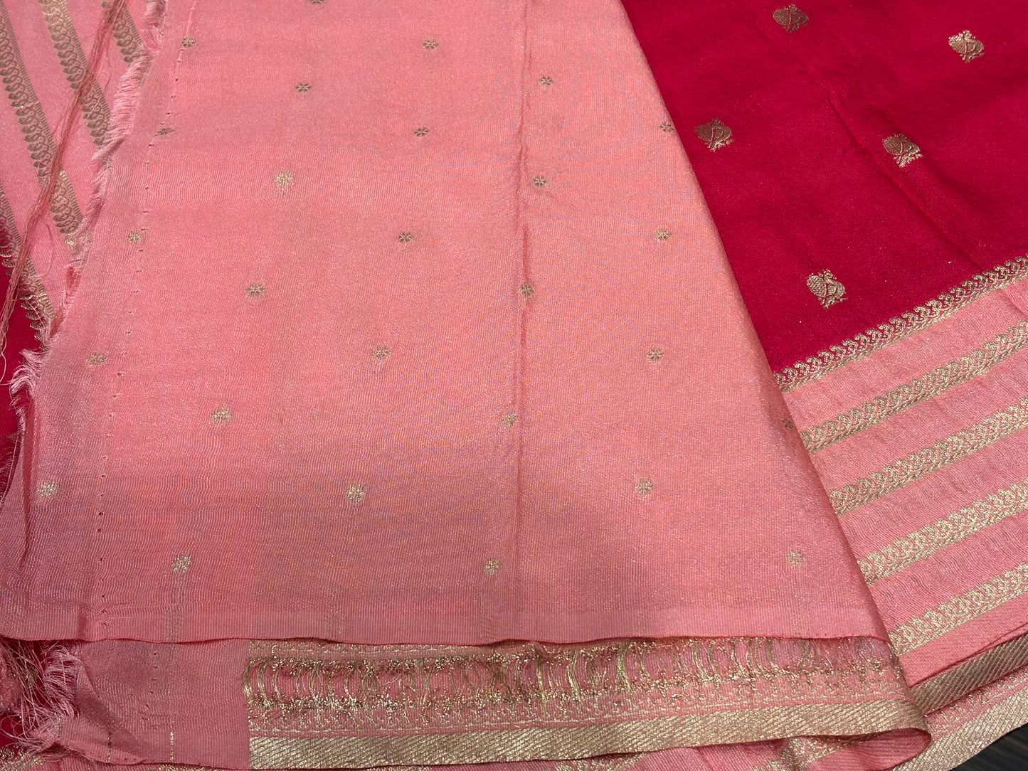 Soft crape saree