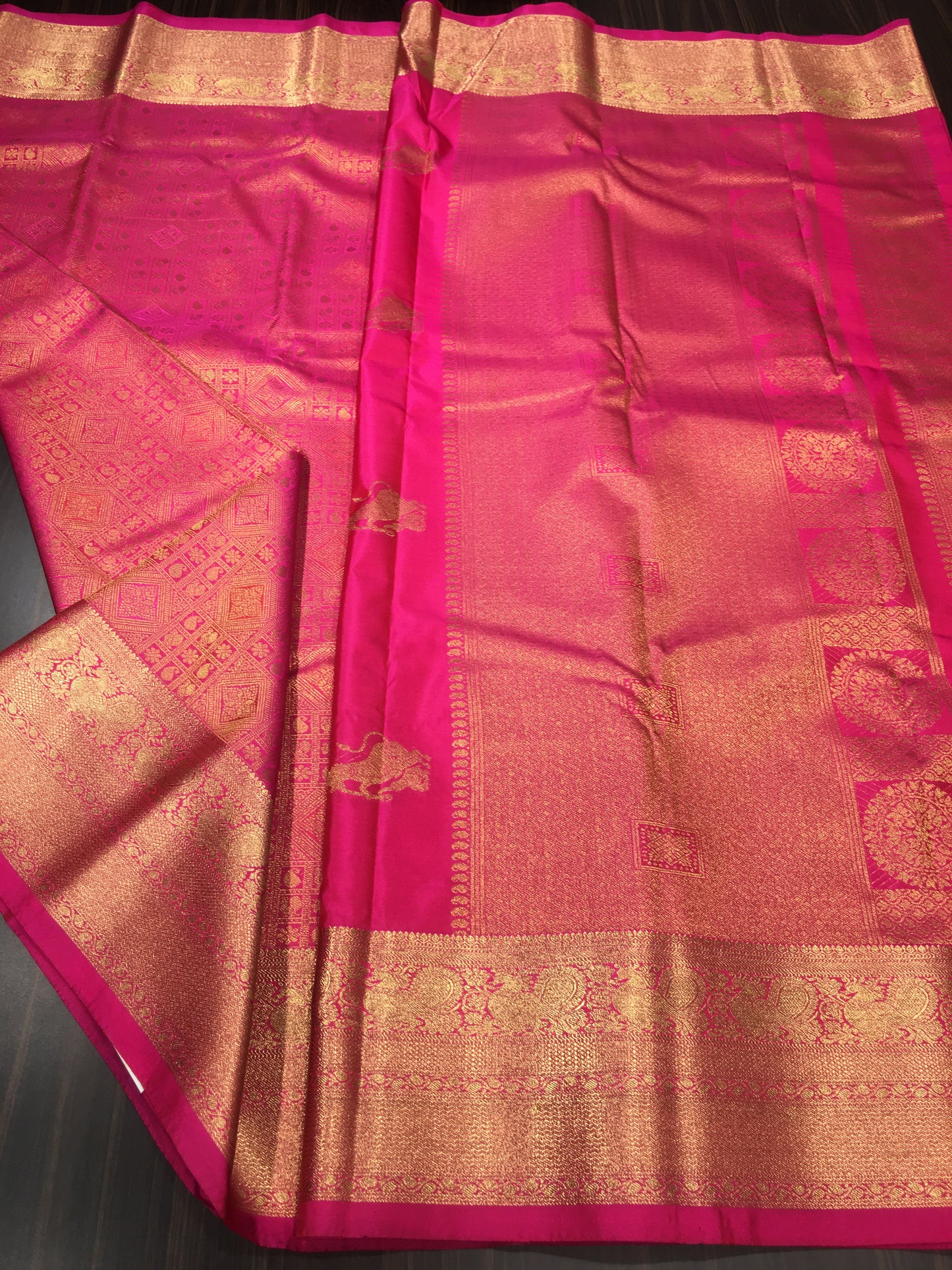 Semi Kanchipuram silk