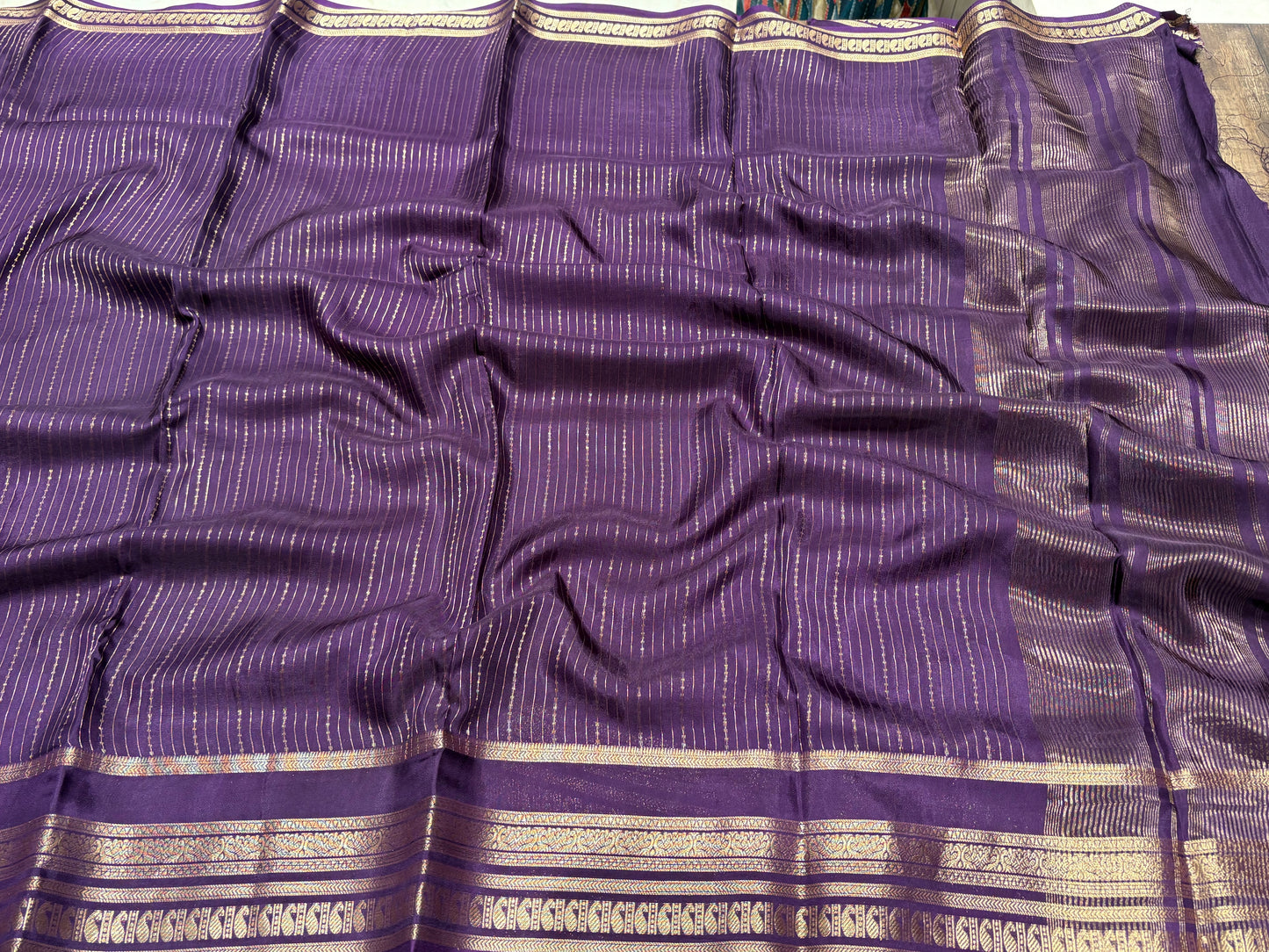Semi Mysore Crape Silk