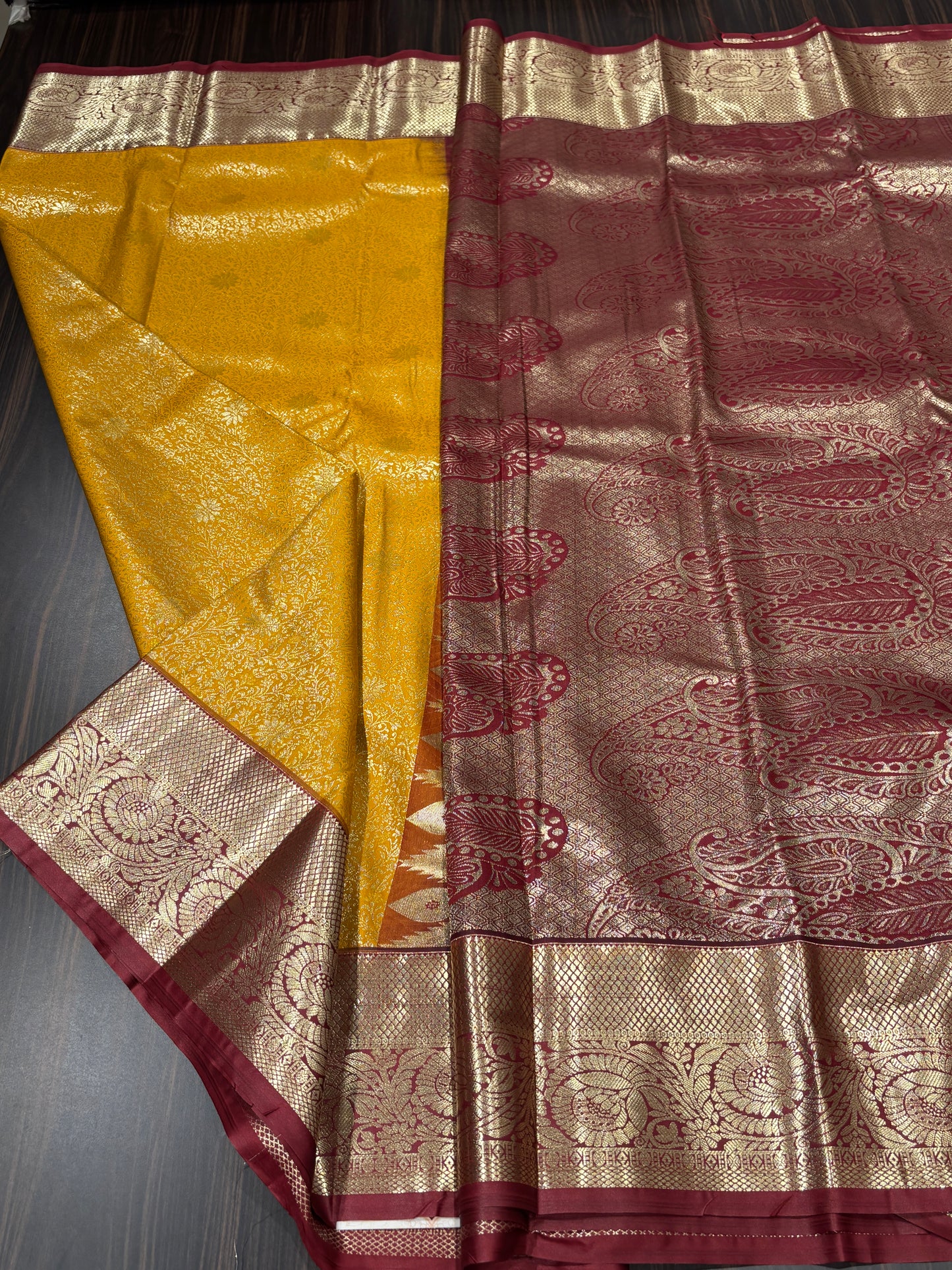 Semi Kanchipuram silk