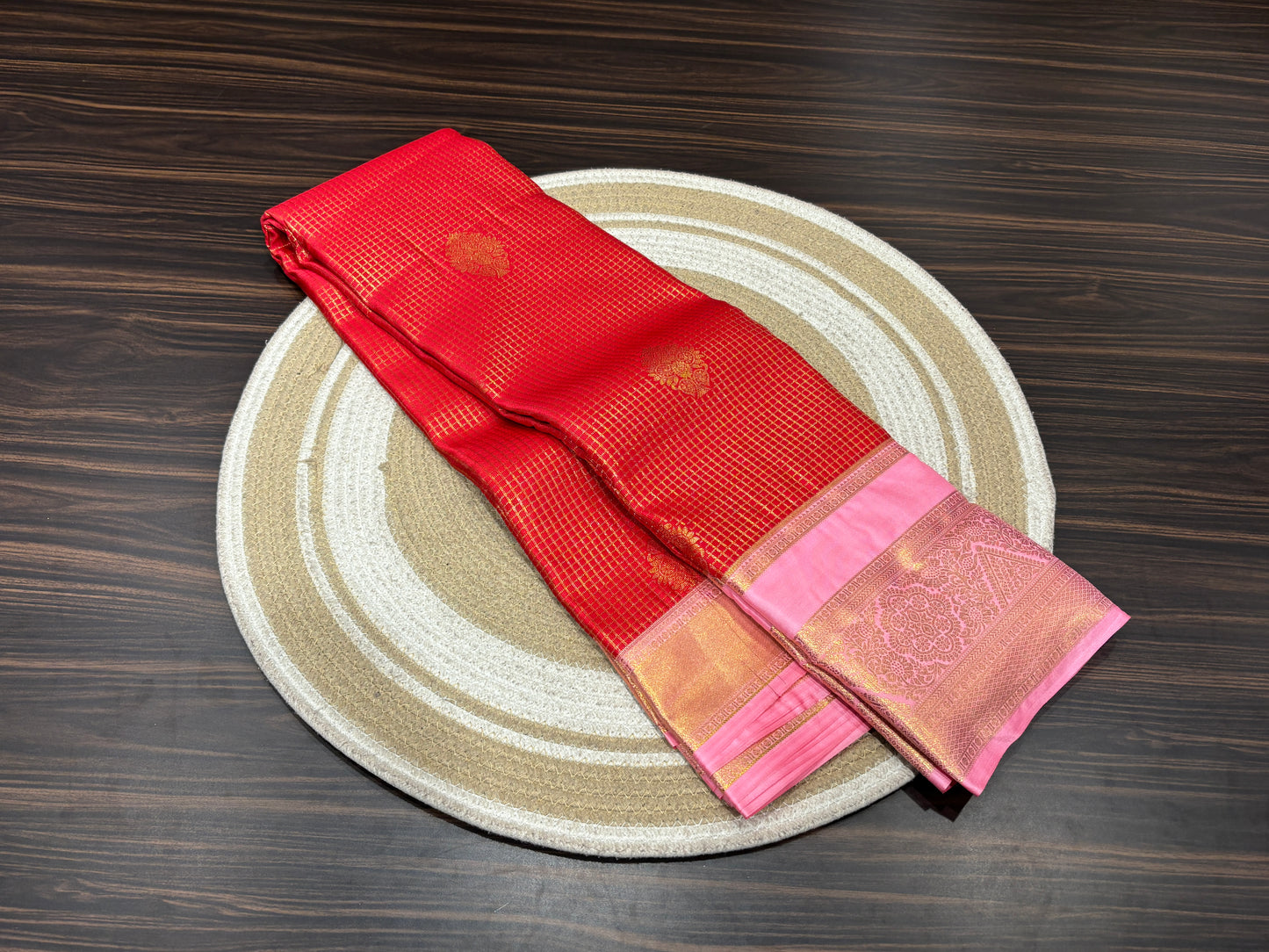 Semi Kanchipuram silk