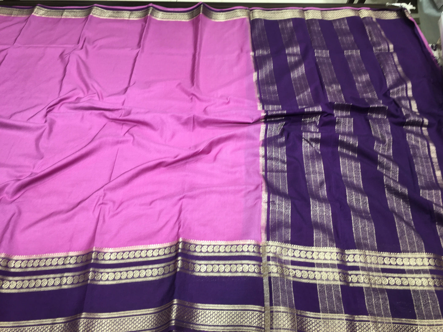 Semi Mysore crape