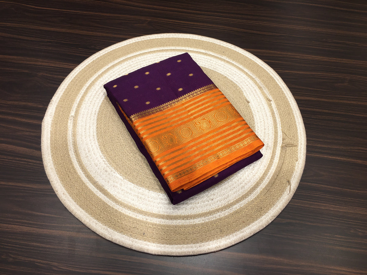 Semi Mysore Crape Silk