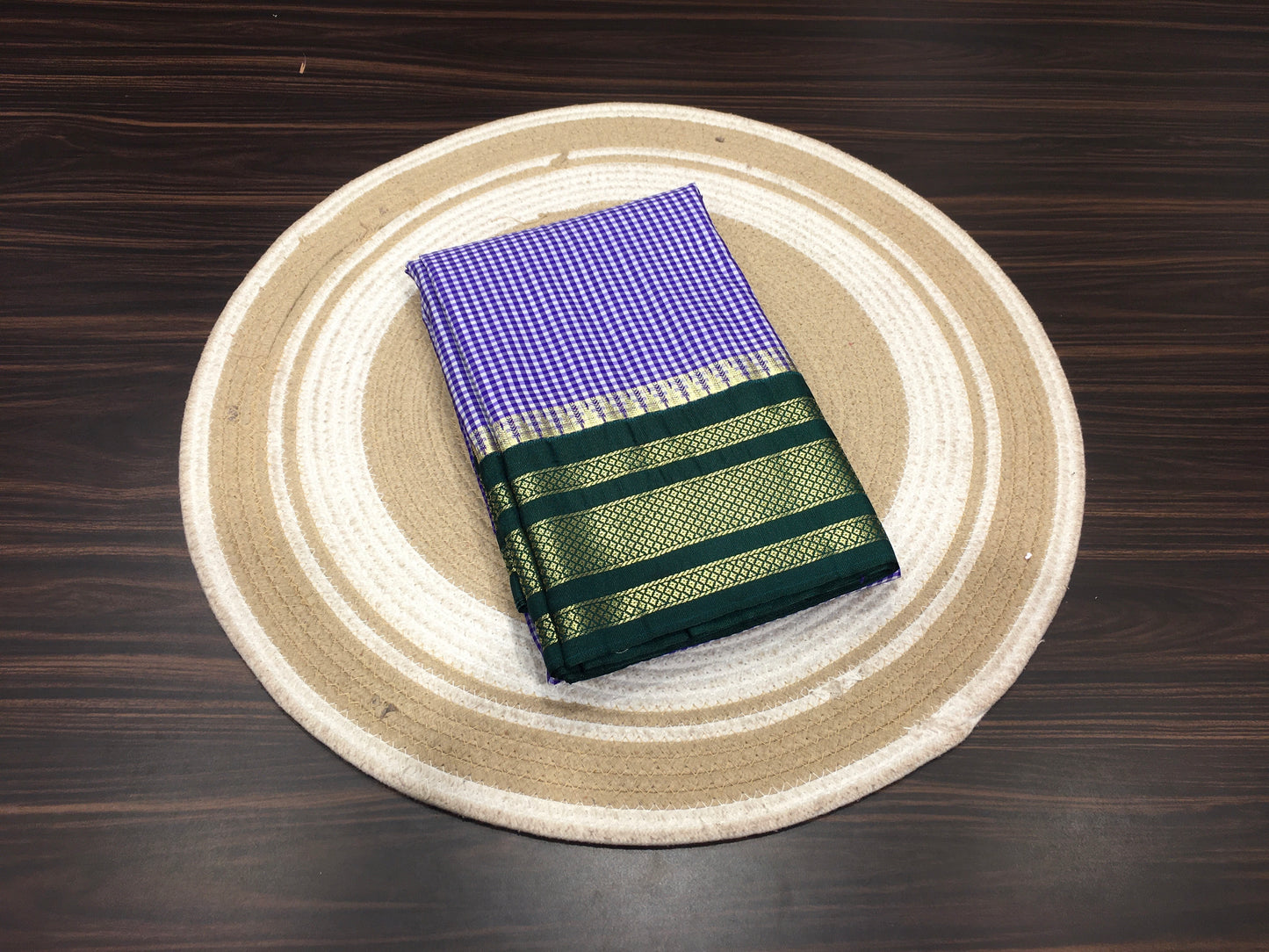 Semi Kanchipuram silk