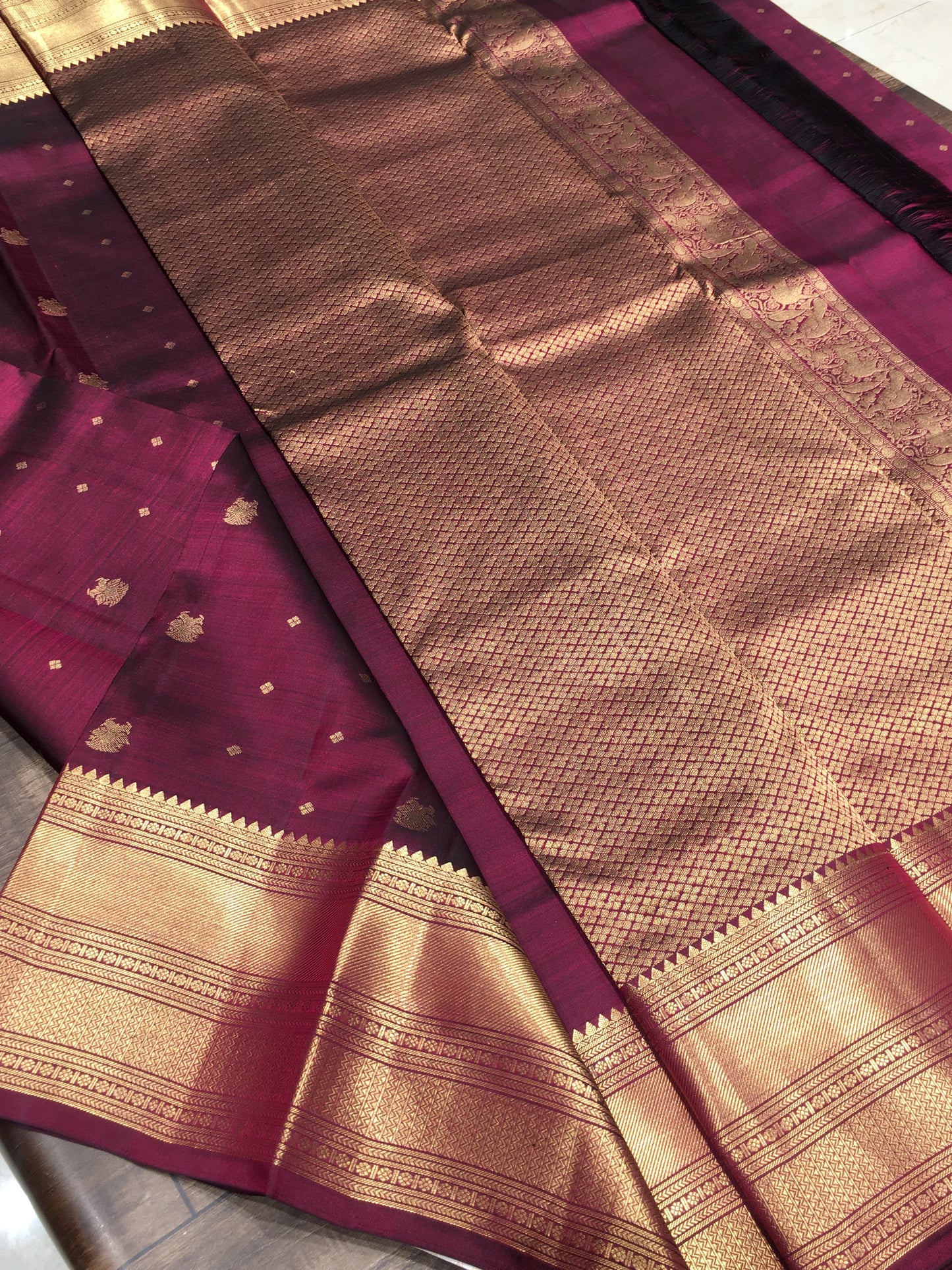 Pure Kanchipuram silk