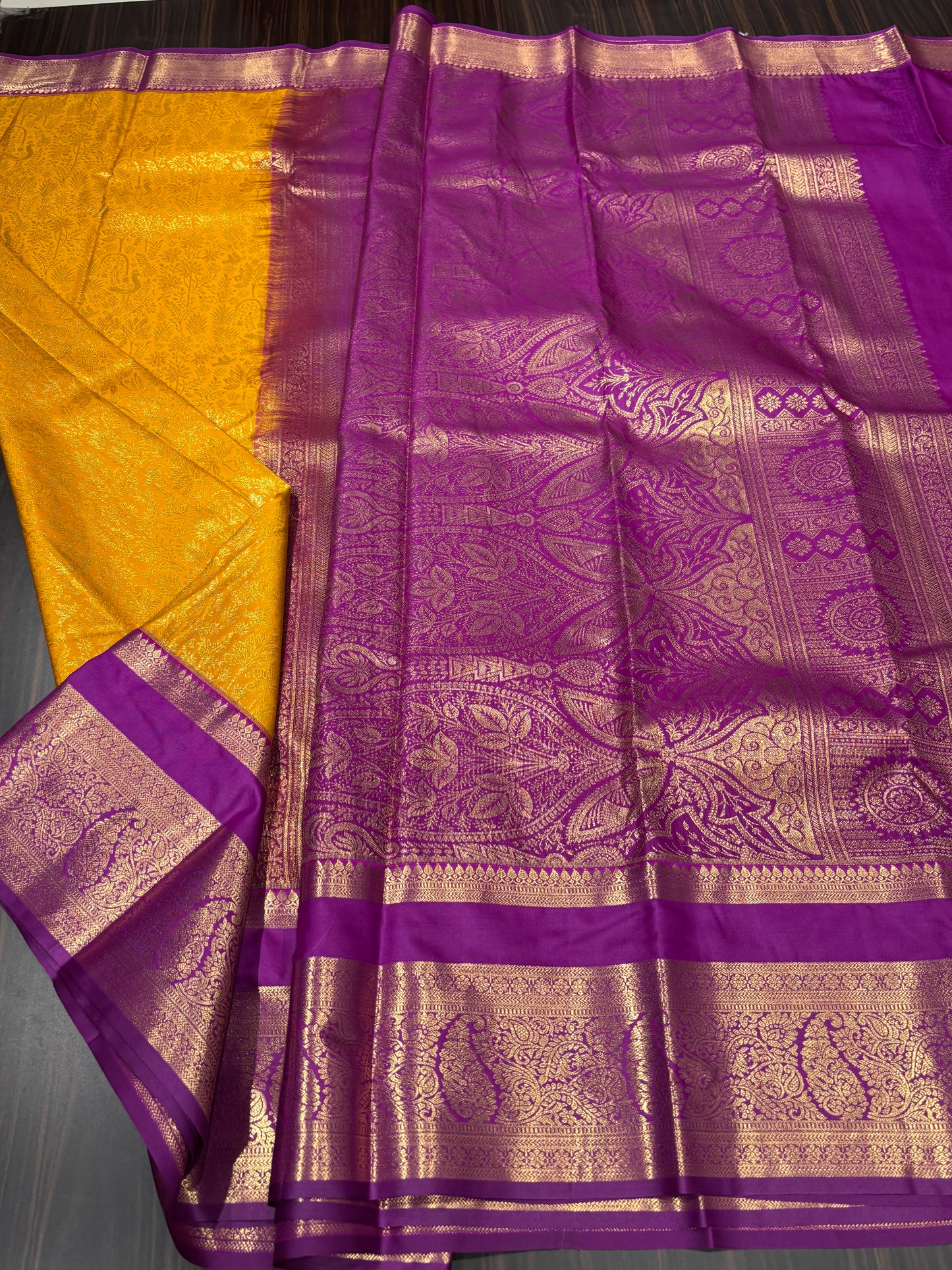 Semi Kanchipuram silk